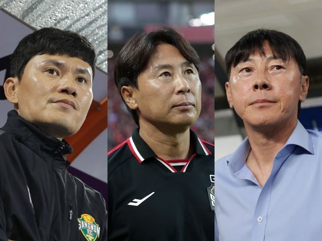 강원과 서울은 16일 각각 상하이 선화, 마치다 젤비아와 경기로 ACLE 일정을 시작한다. 울산은 17일 청두 룽청을 홈으로 불러들인다. 강원 정경호 감독, 서울 김기동 감독, 울산 신태용 감독(왼쪽부터). 사진제공｜한국프로축구연맹