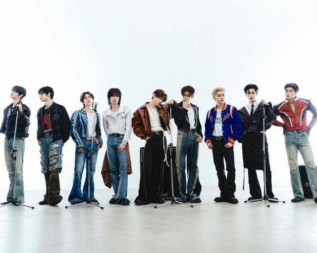 제로베이스원이 정규 1집 ‘네버 세이 네버’로 빌보드 200 23위에 오르며 자체 최고 기록을 세웠다. 사진제공 | 웨이크원