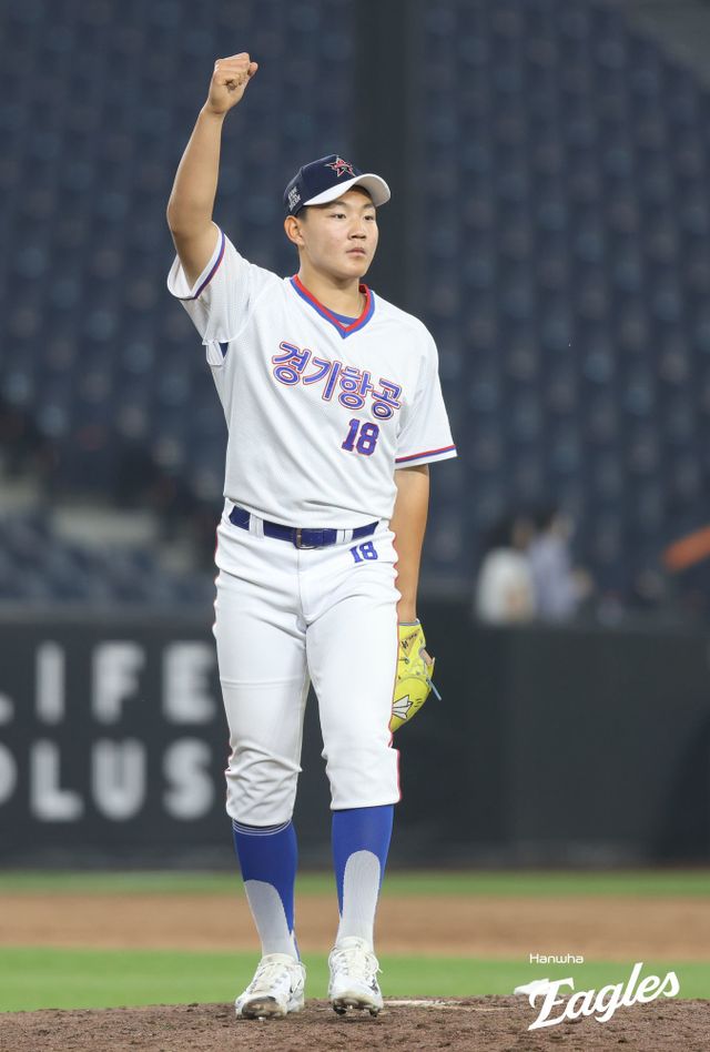 경기항공고 우완투수 양우진. 사진제공ㅣ한화 이글스