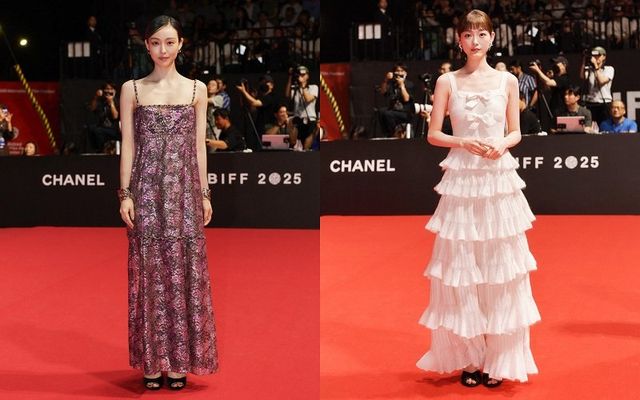 배우 전소니(왼쪽)와 이유미. 사진제공ㅣ샤넬(CHANEL)