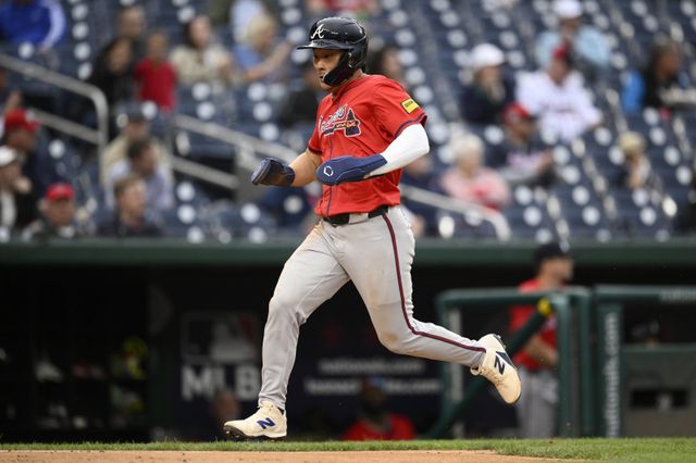 김하성은 애틀랜타 이적 이후 뜨거운 타격감을 선보이고 있다. 그가 팀에 남을지, 옵트 아웃 제도를 활용해 FA 시장에 나설지 많은 이목이 쏠린다. 워싱턴DC｜AP뉴시스