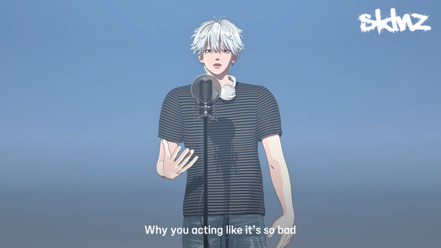 시즌12는 방영 전부터 화제성만큼은 단연 최고다. 유튜브 채널 극단AI는 빌 게이츠가 ‘쇼미더머니12’에서 심사받는 듯한 모습을 Ai로 연출해 열렬한 호응을 얻었고, 버추얼 아이돌 최초로 출전을 선언한 그룹 스킨스 멤버 권이랑 역시 뜨거운 화제를 모았다. 사진제공 | 유튜브 채널 ‘극단 Ai’ ·스킨즈 캡처