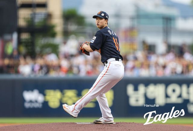 한화 엄상백. 사진제공｜한화 이글스