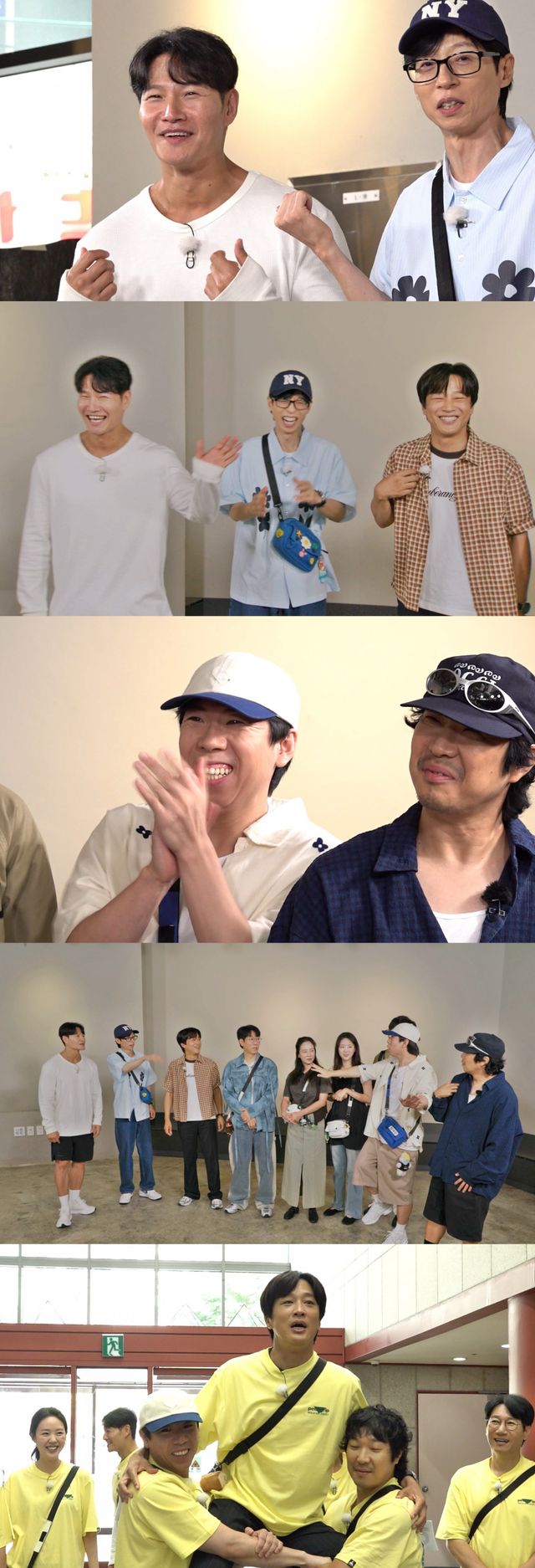 21일 방송되는 SBS ‘런닝맨’에서는 김종국 결혼 3일 후 멤버들의 수다 파티와 차태현 게스트 출연, ‘찐친 케미’가 돋보이는 특별 레이스가 펼쳐진다. 사진제공|SBS