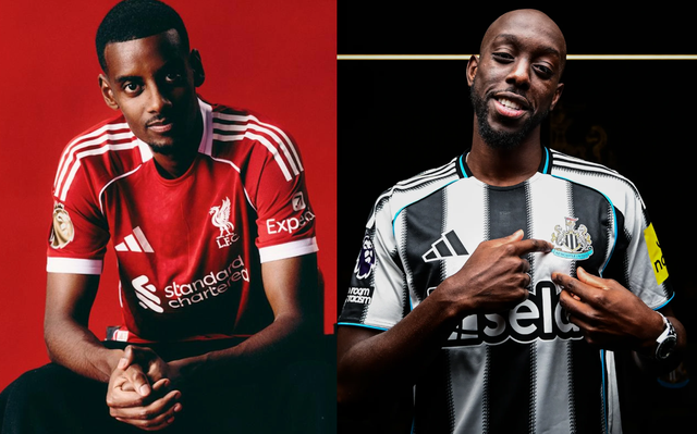 이삭(왼쪽)과 위사는 2025~2026시즌 EPL 여름이적시장 기간 원하는 팀에 가고자 태업을 불사했다. 이를 놓고 ‘BBC’의 축구방송 패널들은 이들을 향한 비판의 목소리를 높였다. 사진출처│리버풀·뉴캐슬 홈페이지