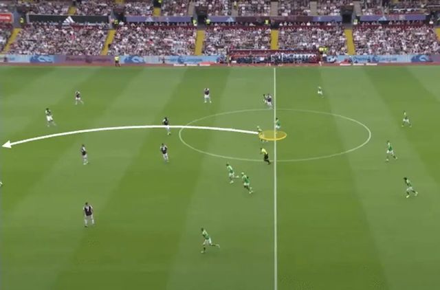 경기 시작과 동시에 공을 코너 깃발 부근이나 상대 진영 깊숙한 위치의 옆줄로 길게 걷어내는 킥오프 방식이 유행하고 있다. ‘디 애슬레틱’은 유행처럼 번지는 이 같은 방식에 대해 17일 “축구가 럭비와 같아지고 있다”고 비판했다. 사진출처｜디 애슬레틱