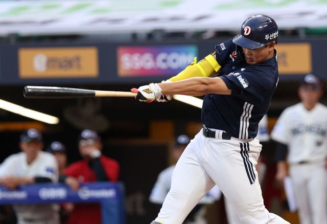 두산 홍성호. 사진제공｜두산 베어스