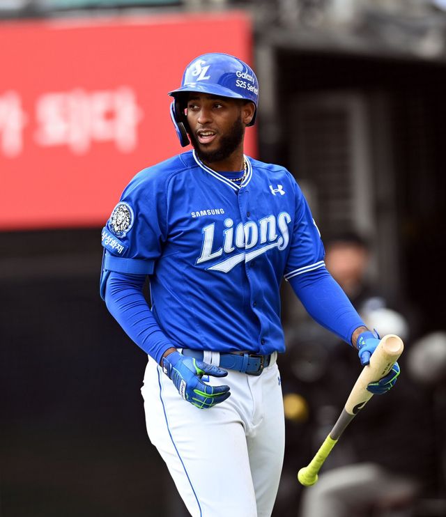 삼성 르윈 디아즈. 사진제공｜삼성 라이온즈