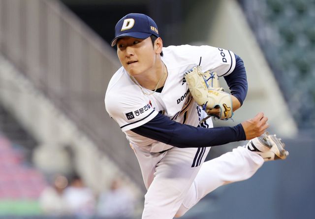 두산 곽빈. 뉴시스