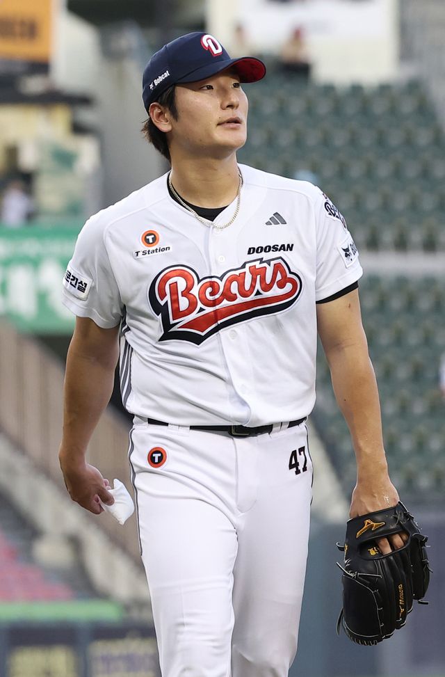 두산 곽빈. 뉴시스