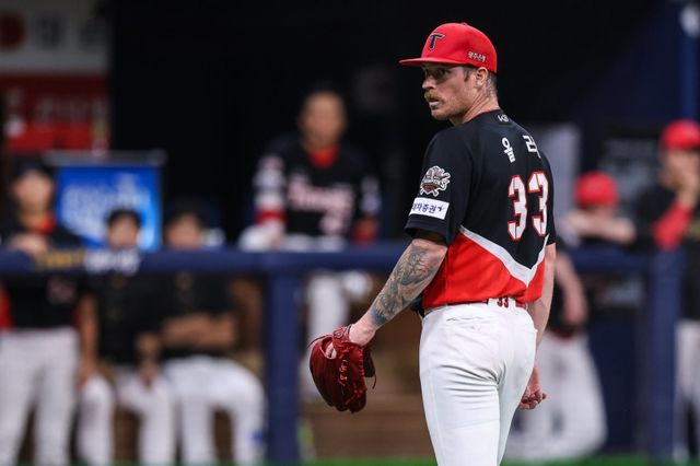 KIA 아담 올러는 24일 고척 키움과 원정경기에서 선발등판해 6이닝 무실점 QS를 기록했다. 삼진 13개를 잡아내는 등 압도적인 투구로 상대 타선을 잠재웠다. 사진제공｜KIA 타이거즈