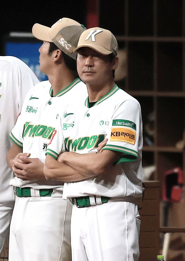 설종진 키움 감독대행. 뉴시스