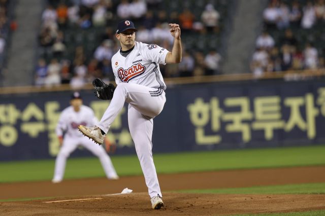 두산 잭 로그. 사진제공｜두산 베어스