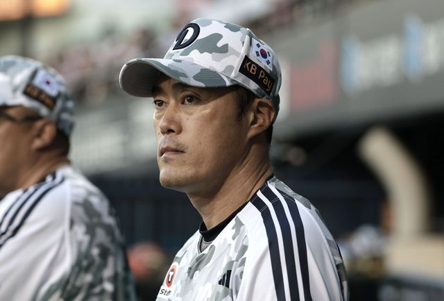 두산 조성환 감독대행. 뉴시스