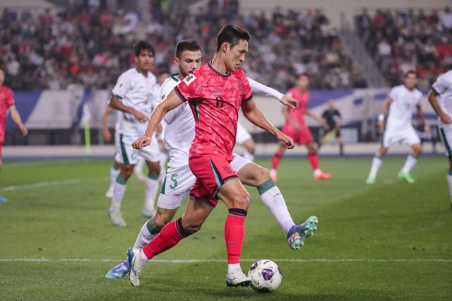 UAE 무대에서 뛰는 수비형 미드필더 박용우가 소속팀 경기 도중 무릎을 크게 다쳤다. 상태를 감안할 때 10월 A매치 2경기를 뛸 수 없을 것으로 보인다. 사진제공｜대한축구협회