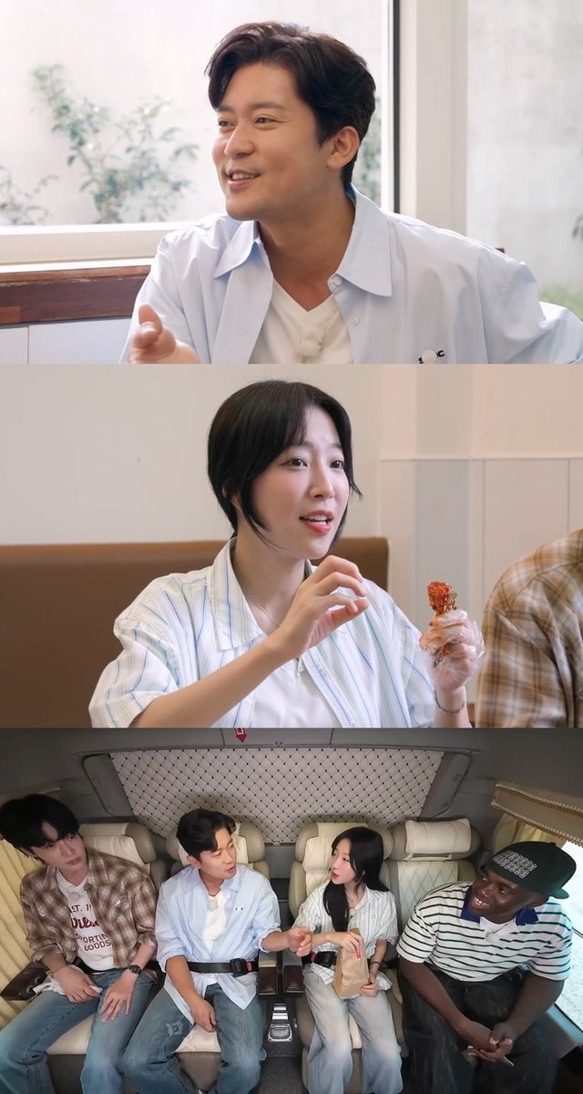 김대호가 예능 ‘어디로 튈지 몰라’에서 폭풍 게장 먹방과 ‘전완근 벌크업’ 비결을 공개한다. 친근한 ‘동네 형’ 매력과 맛잘알 면모가 더해져 안재현,조나단과의 티키타카가 웃음을 자아냈다. 사진제공|어디로 튈지 몰라