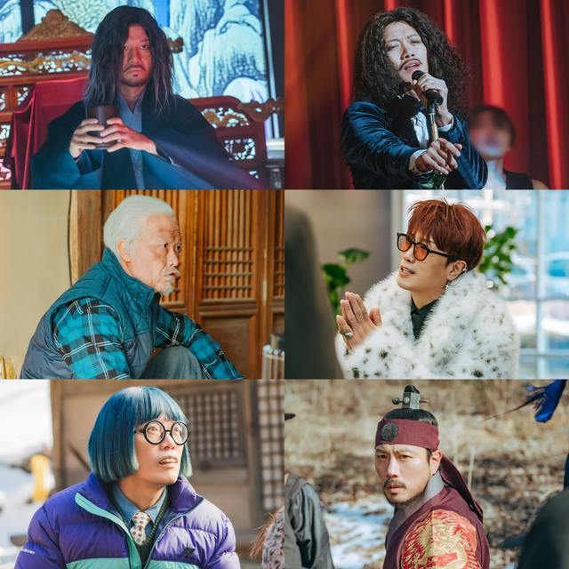 박희순이 TV조선 주말드라마 ‘컨피던스맨 KR’에서 매회 새로운 얼굴로 변신하며 극에 활력을 불어넣고 있다. 사진제공 | 티엠이 그룹(TMEG)