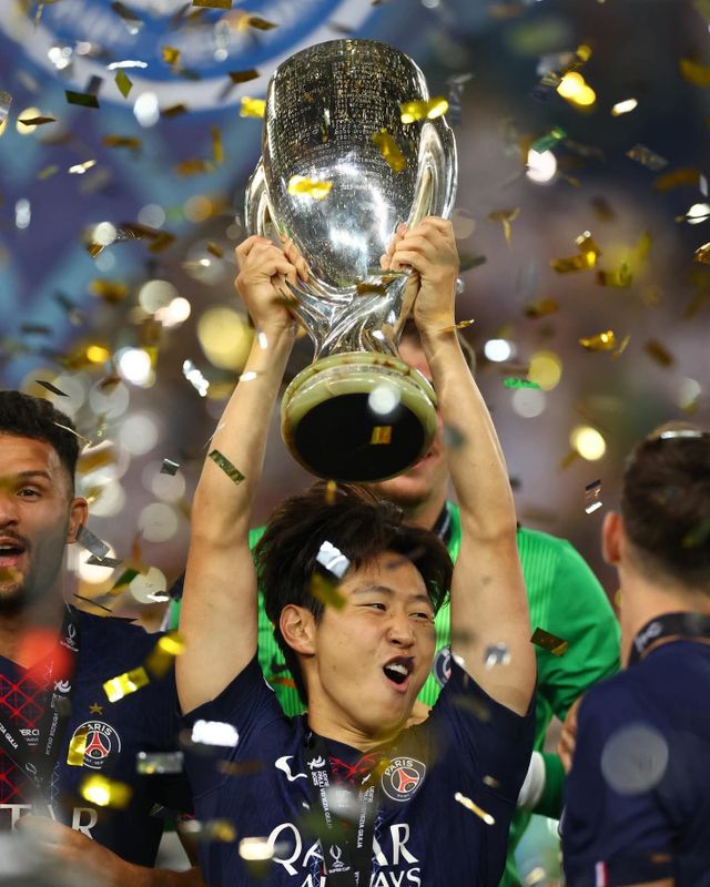 PSG 이강인이 12월 카타르 도하에서 열릴 ‘FIFA 인터컨티넨탈컵 2025’에서 또 하나의 트로피 수집에 나선다. 사진출처｜PSG 페이스북