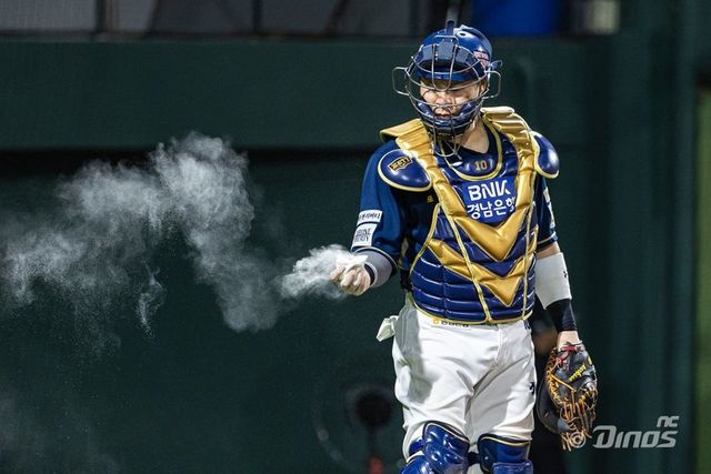 NC 포수 박세혁은 공수에서 부침을 겪으며 1군 출전 기회를 얻지 못했다. 지난달 팀에 복귀해 활력을 불어넣고 있다. 사진제공｜NC 다이노스