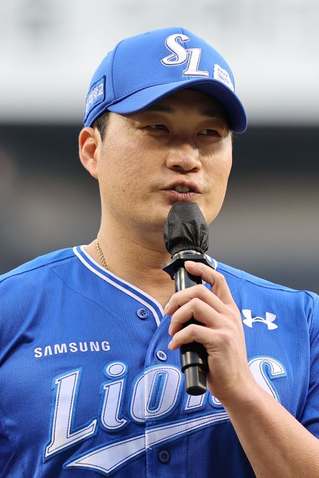 30일 대구 KIA전에서 은퇴식을 갖는 삼성 오승환. 뉴시스