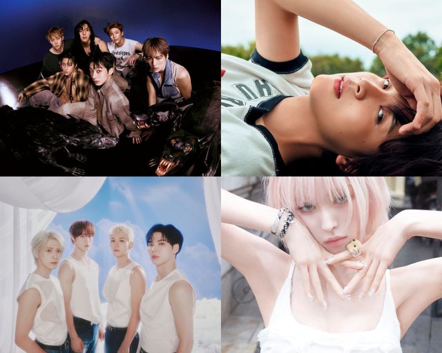 몬스타엑스-해찬-웬디-CIX(왼쪽 위부터 시계방향), 사진=각 소속사 제공