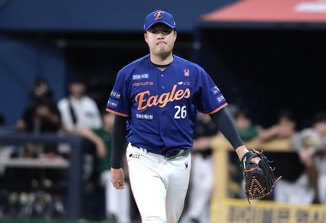 한화 이글스 한승혁이 7일 1군 엔트리에서 제외됐다. 뉴시스