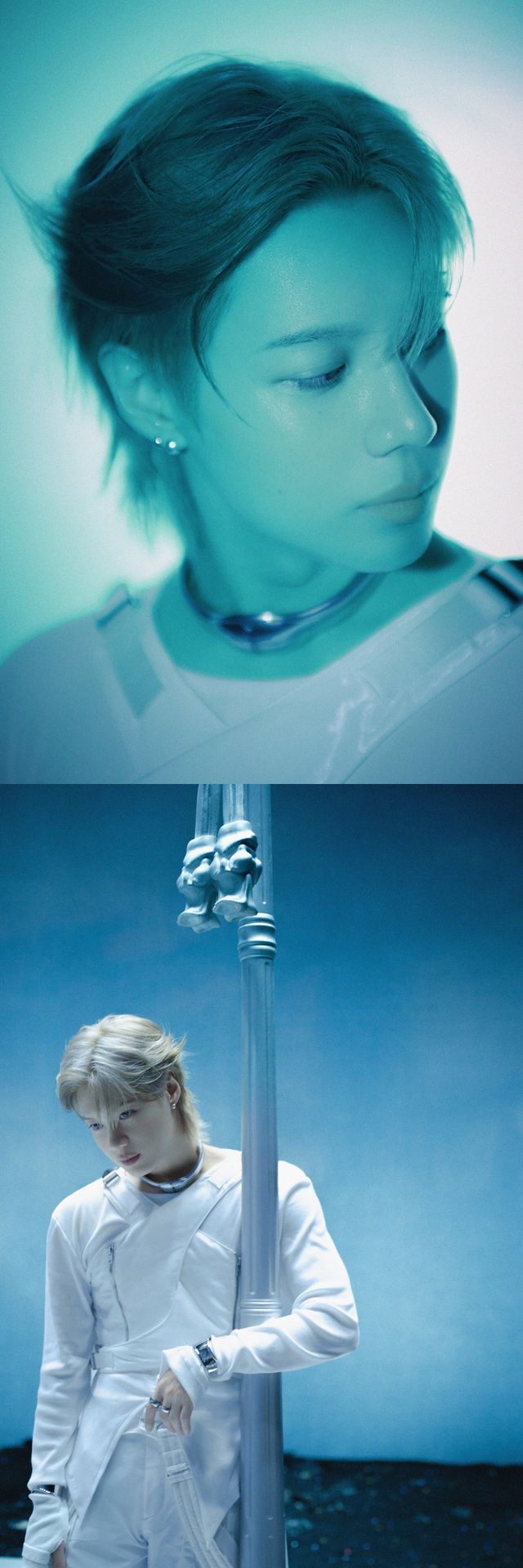 샤이니 태민이 스페셜 디지털 싱글 ‘Veil’ 콘셉트 포토를 공개하며 절제된 카리스마와 신비로운 매력을 동시에 선보였다. 사진제공 | 빅플래닛메이드