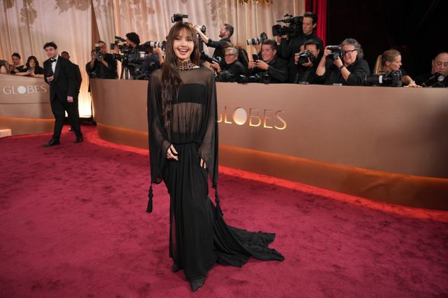 Lisa arrives at the 83rd Golden Globes on Sunday, Jan. 11, 2026, at the Beverly Hilton in Beverly Hills, Calif. (Photo by Jordan Strauss/Invision/AP)