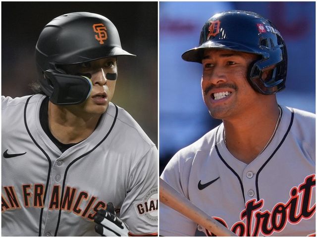 이정후(왼쪽)와 저마이 존스가 WBC 대표팀 외야를 책임질지 관심이 쏠리고 있다. AP뉴시스