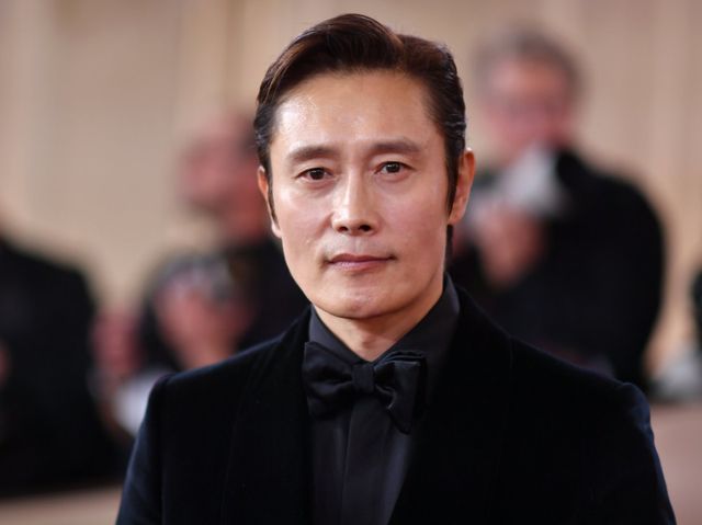 Lee Byung-Hun arrives at the 83rd Golden Globes on Sunday, Jan. 11, 2026, at the Beverly Hilton in Beverly Hills, Calif. (Photo by Richard Shotwell/Invision/AP)