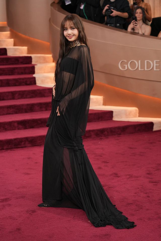 Lisa arrives at the 83rd Golden Globes on Sunday, Jan. 11, 2026, at the Beverly Hilton in Beverly Hills, Calif. (Photo by Jordan Strauss/Invision/AP)