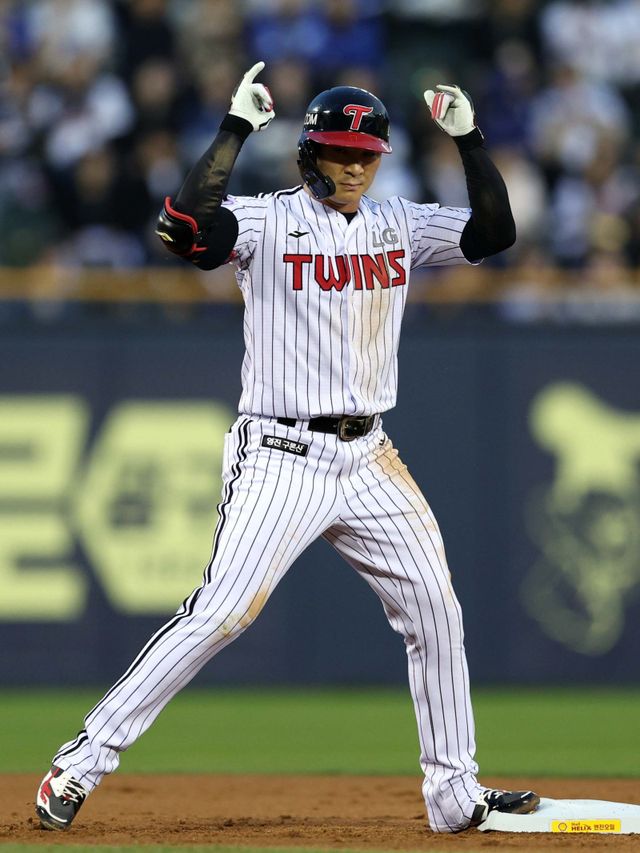 LG 오지환. 뉴시스