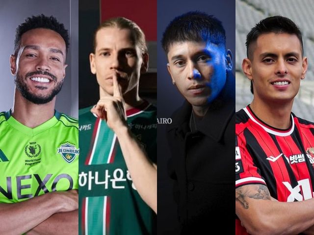 K리그 구단들은 겨울이적시장에서 리그 내 검증된 자원들에게 먼저 눈을 돌린다. 전북 현대 모따, 대전하나 루빅손, 수원 헤이스, 서울 후이즈(왼쪽부터) 등이 그 사례다. 사진출처｜전북 현대·대전하나시티즌·수원 삼성·FC서울 인스타그램