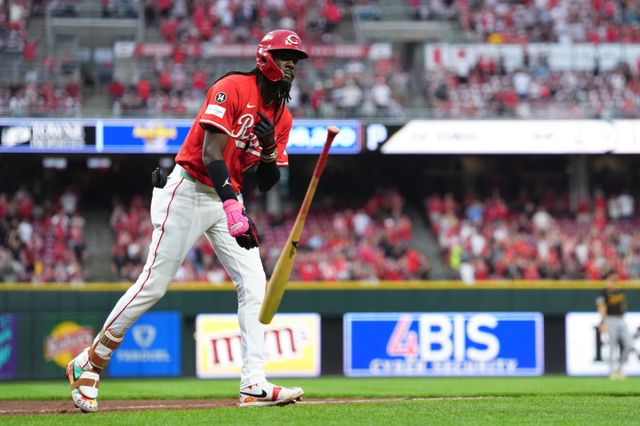 신시내티 엘리 델 라 크루스는 지난해 구단 연장 계약 제의를 거절했다. 10년 3319억 원을 거절한 만큼 그와 신시내티의 미래가 어떻게 될지 궁금하다. AP뉴시스