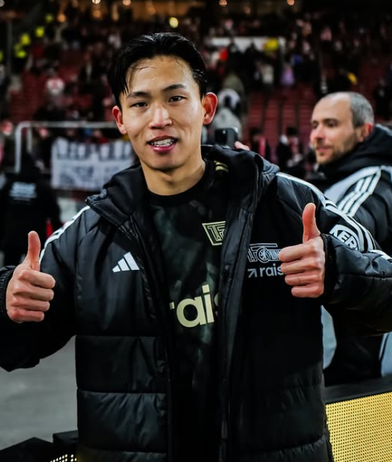 정우영은 19일(한국시간) 독일 MHP아레나서 열린 슈투트가르트와 원정경기서 0-1로 뒤진&nbsp;후반 38분 동점골을 기록하며 팀에 승점 1을 안겼다. 사진출처│우니온 베를린 인스타그램