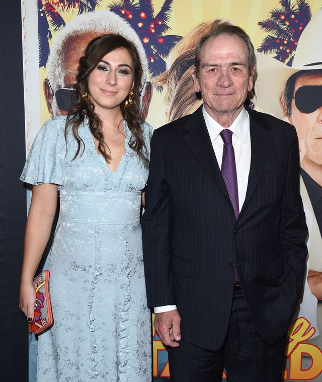 토미 리 존스과 그의 딸 빅토리아 존스. 사진 출처=게티이미지 코리아