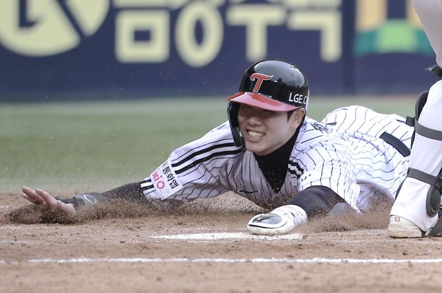 LG 홍창기. 뉴시스