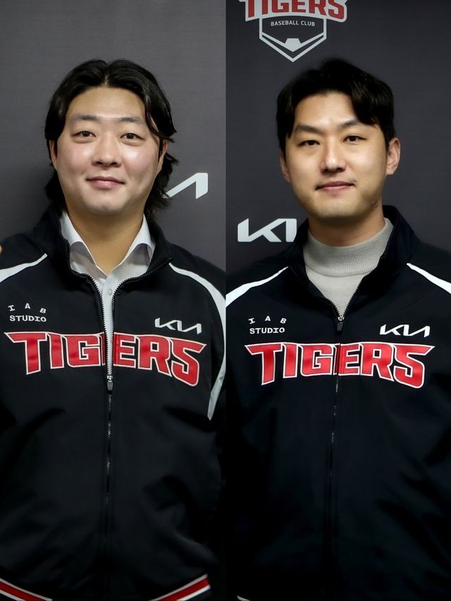 KIA는 21일 FA 계약으로 김범수(왼쪽)와 홍건희를 영입하며 불펜 보강을 이뤄냈다. 사진제공｜KIA 타이거즈