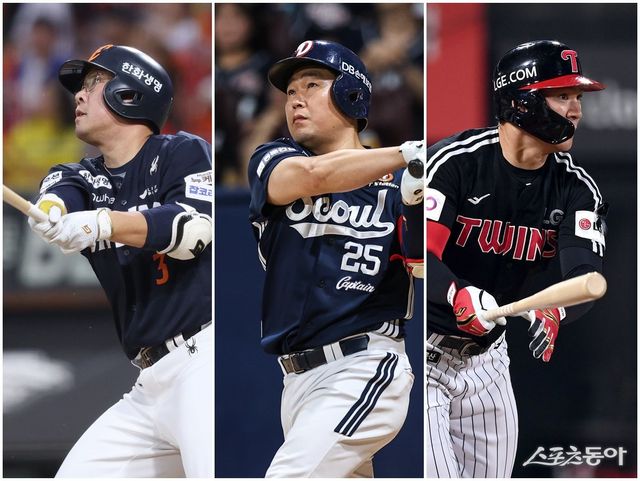 키움 안치홍, 두산 양의지이 올해 2000안타에 도전한다. LG 오지환(왼쪽부터)은 . 스포츠동아DB·두산 베어스·한화 이글스 제공