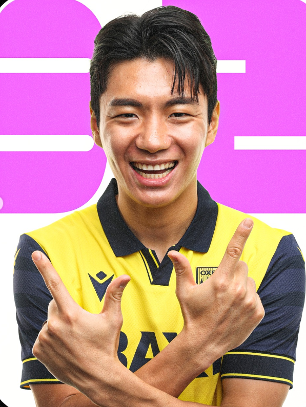 전진우는 26일 온라인으로 열린 옥스포드 입단 기자회견서 평생의 꿈인 유럽진출을 이뤘지만 팀의 잔류를 이끌고 더 높은 곳을 바라보겠다고 다짐했다. 사진출처│옥스포드 유나이티드 인스타그램