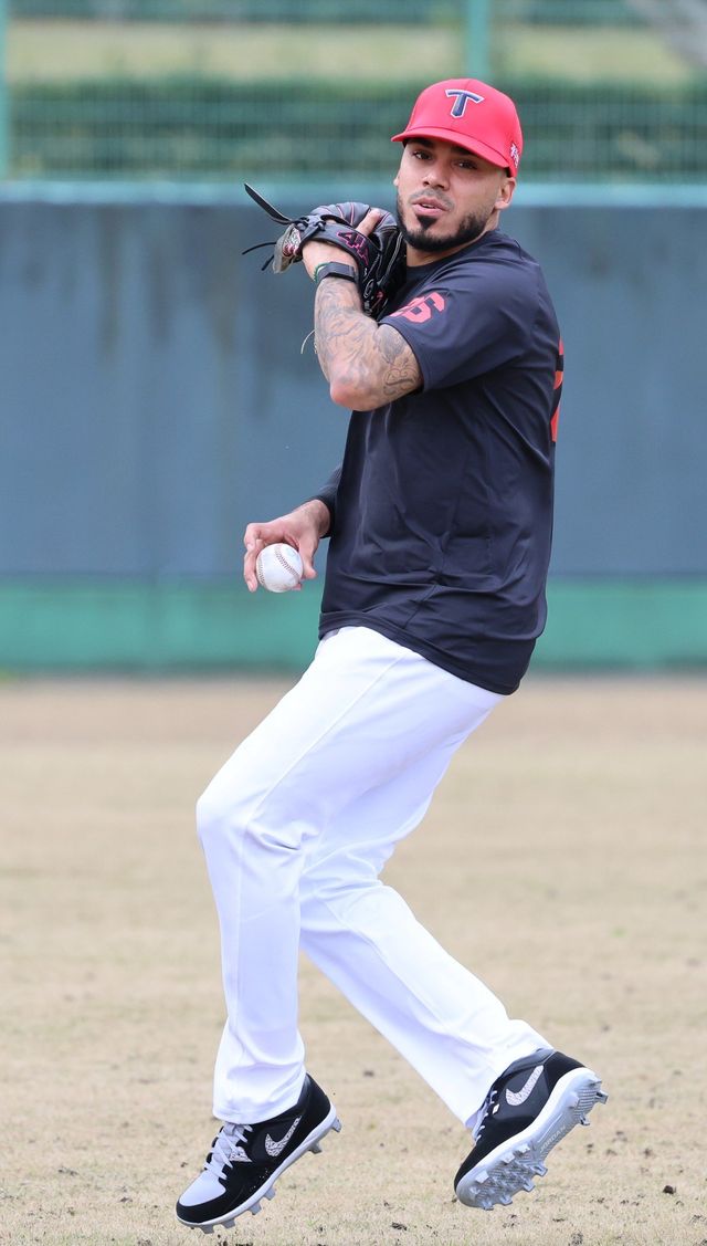 KIA 외국인 타자 해럴드 카스트로는 다가올 시즌 4번타자를 맡을 전망이다. 콘택트 능력과 펀치력 모두를 겸비해 많은 기대를 받고 있다. 사진제공｜KIA 타이거즈