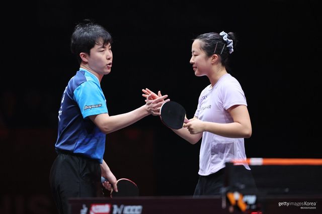 임종훈-신유빈. 사진=게티이미지코리아