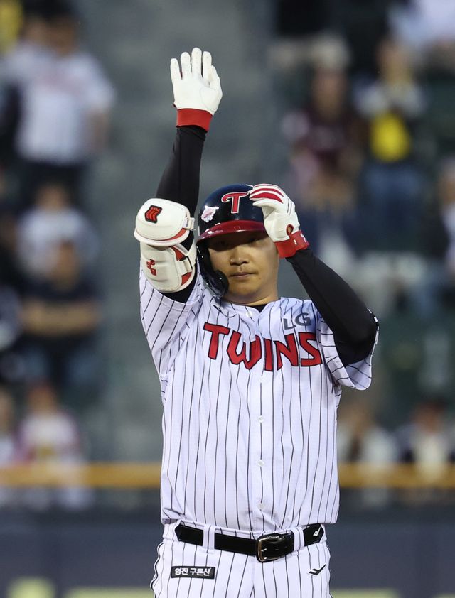 LG 문보경. 뉴시스