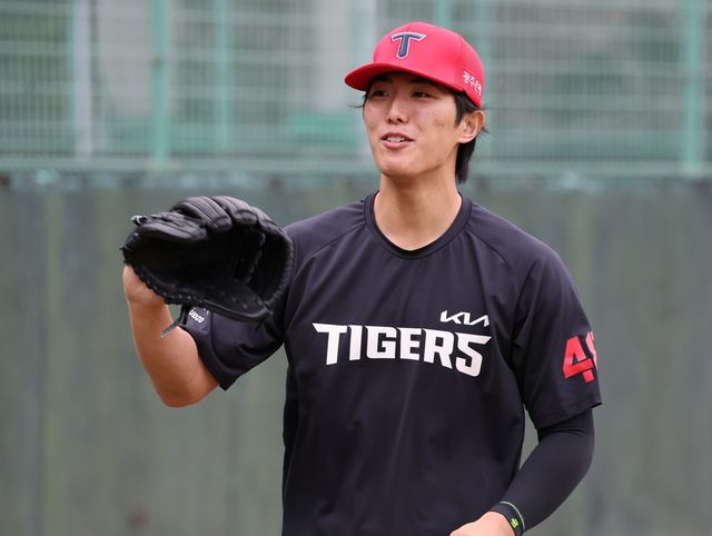 KIA 이의리는 토미존 수술 이후 첫 규정이닝 투구에 도전한다. 안정감 있는 투구로 팀의 기대에도 부응하겠다는 각오다. 사진제공｜KIA 타이거즈