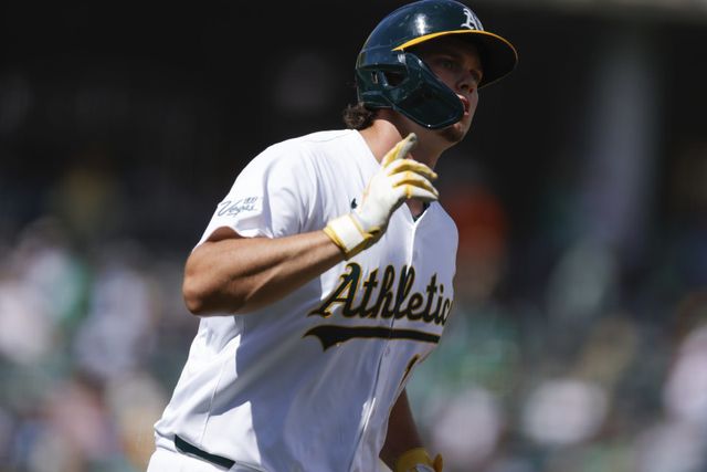 MLB네트워크가 애슬레틱스 닉 커츠를 지난 시즌 최고의 신인으로 꼽았다. AP뉴시스