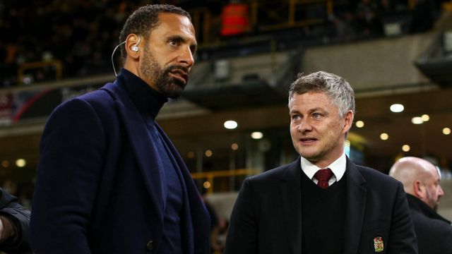 맨유가 아모림 감독의 후임으로 올레 군나르 솔샤르 감독(오른쪽)의 선임을 진지하게 고려하고 있다. 사진출처｜리오 퍼디낸드 페이스북