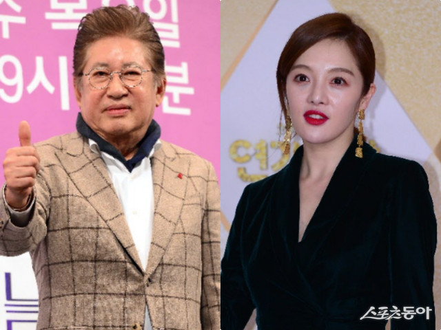 배우 김용건·황보라. 스포츠동아DB