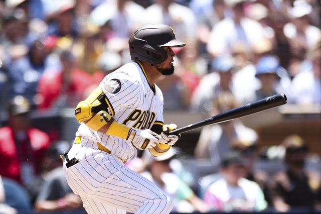 루이스 아라에스는 1일(한국시간) 샌프란시스코와 1년 1200만 달러 규모 계약에 합의했다. 2루수로 자신의 가치를 증명하겠다는 각오다. AP뉴시스