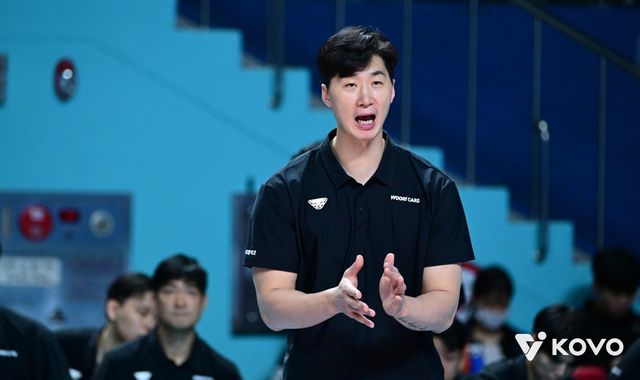 박철우 우리카드 감독대행은 10일 대한항공과 원정경기를 앞두고 승리 해법으로 정지석을 향한 목적타 서브를 제시했다. 사진제공│KOVO