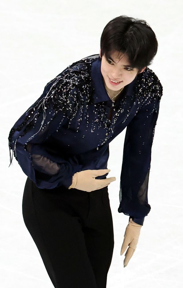 차준환이 10일(한국시간) 밀라노 아이스스케이팅 아레나서 열린 남자 싱글 쇼트프로그램에서 6위에 올랐다. 뉴시스